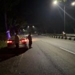 Polsek Kediri Intensifkan Patroli Malam ‘Blue Light’ Jalur Berpotensi Rawan di Lombok Barat