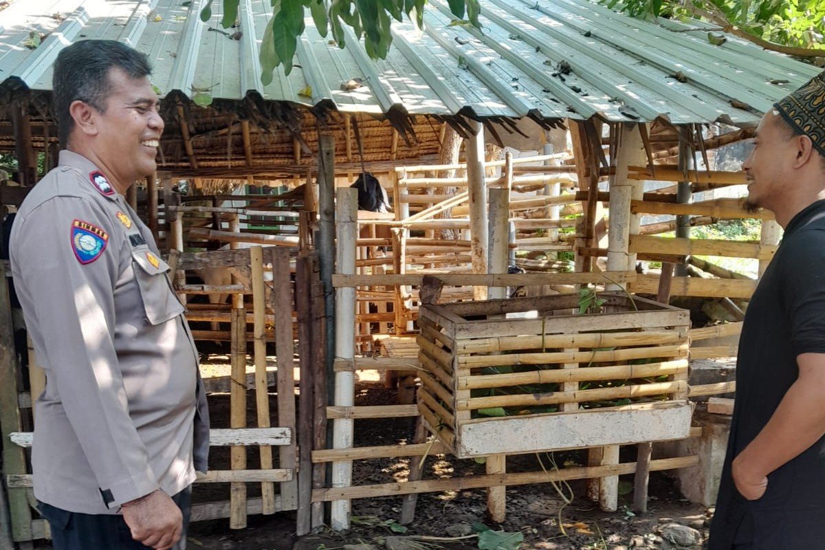 Sambang Warga Bhabinkamtibmas: Wujud Komitmen Polri Dukung Ketahanan Pangan