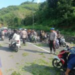 Respons Cepat Polsek Lembar Jaga Kamtibmas di Kegiatan Warga