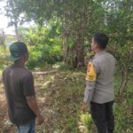 Memperkuat Ketahanan Pangan, Bhabinkamtibmas Kuranji Dalang Gencarkan Kunjungan ke Warga