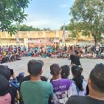 Polisi Kawal Ketat Pelestarian Budaya Peresean di Kediri