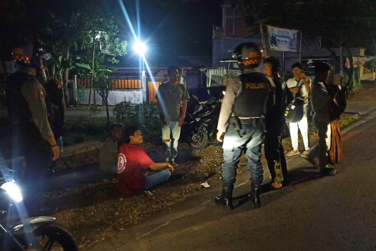 Patroli Perintis Presisi Polres Lombok Barat Amankan Malam Hari, Tekan Potensi Kejahatan 3C