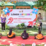 Mewarnai Semangat Bhayangkara di SLBN 2 Lombok Barat