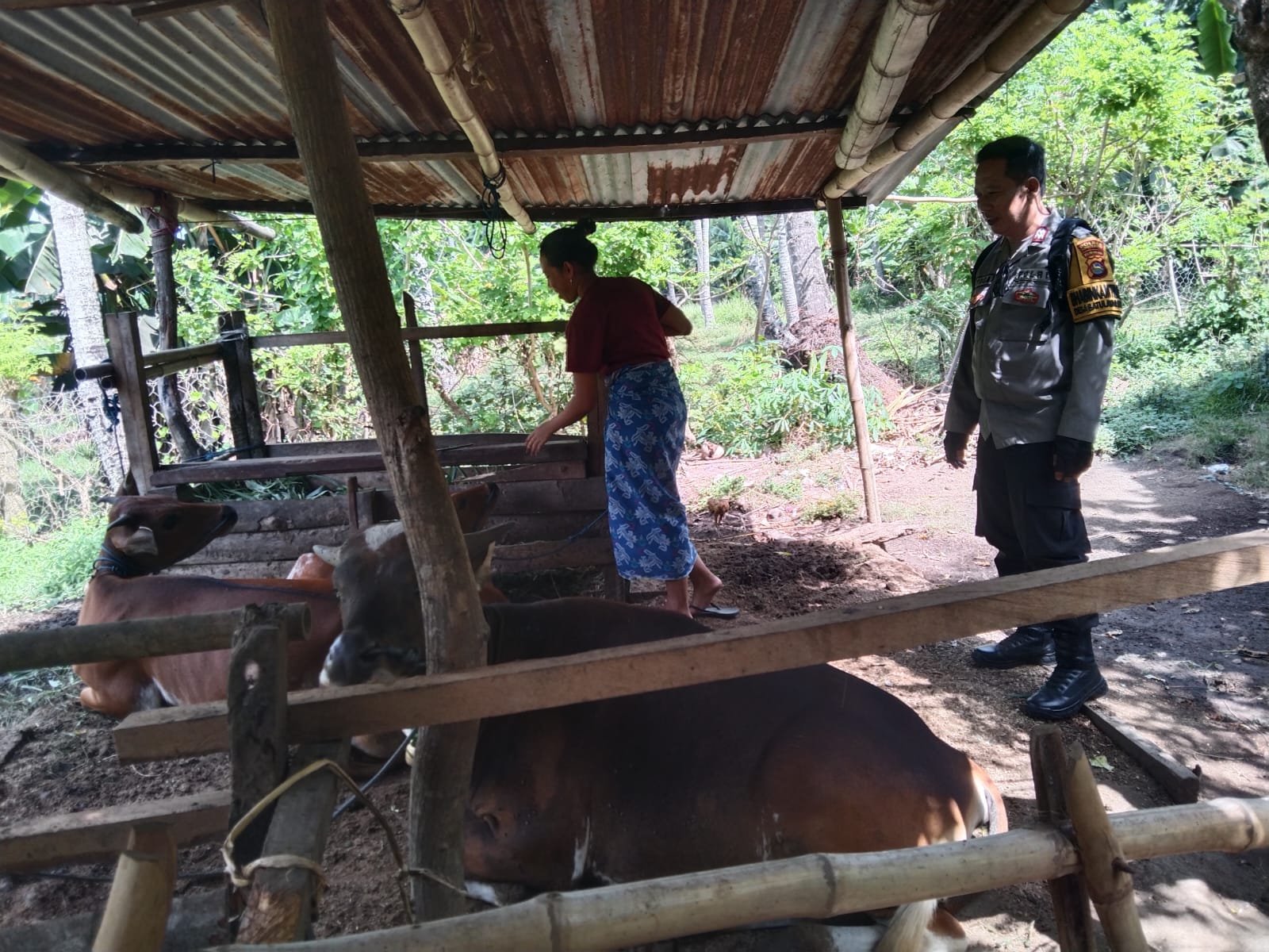 Polri Dorong Swasembada Pangan di Batulayar Barat