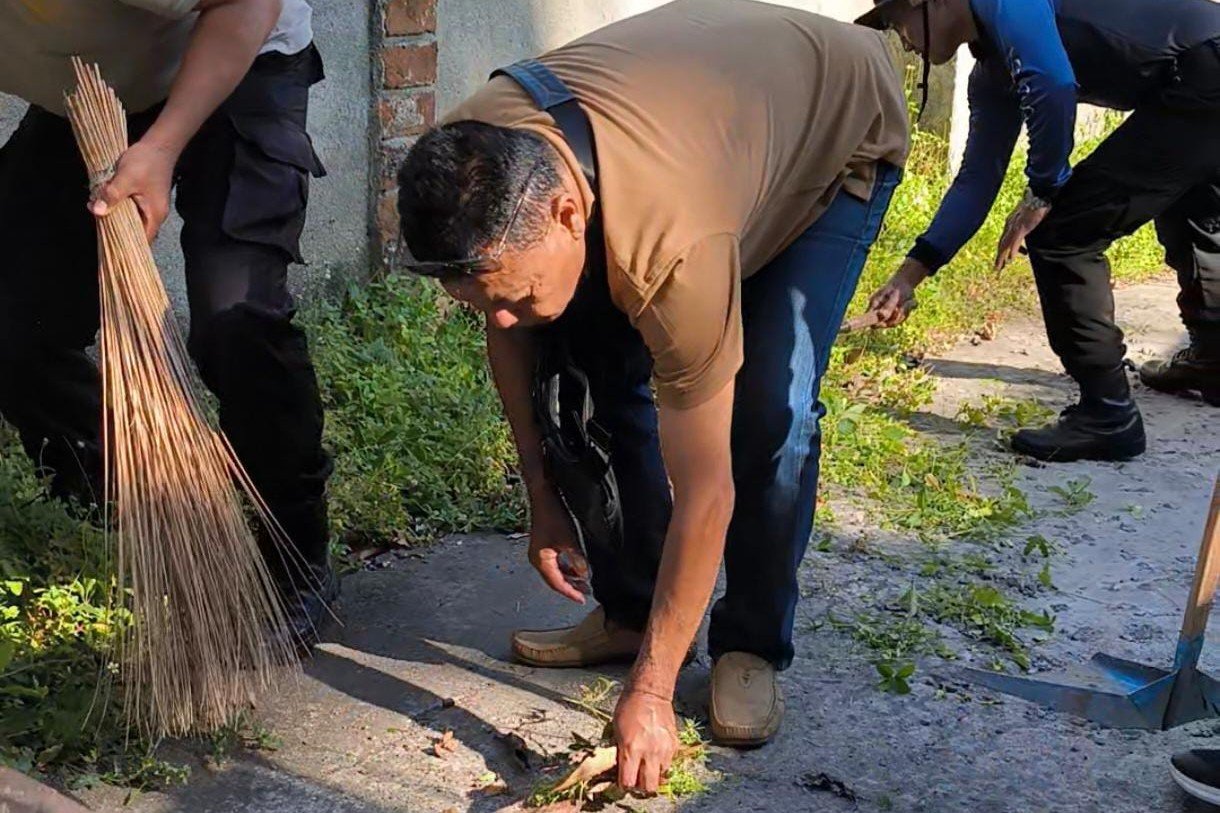 Polsek Batulayar Gelar Bakti Sosial Hari Bhayangkara di Senggigi