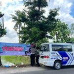Polres Lombok Barat Gencarkan Imbauan di Gerung: Helm Wajib, Anak Jangan Berkendara!
