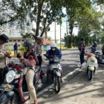 Kamseltibcar Lantas Diperkuat, Polres Lombok Barat Gelar Operasi di Kecamatan Gerung