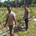 Polsek Sekotong Ajak Petani Berdayakan Lahan Produktif di Dusun Berambang