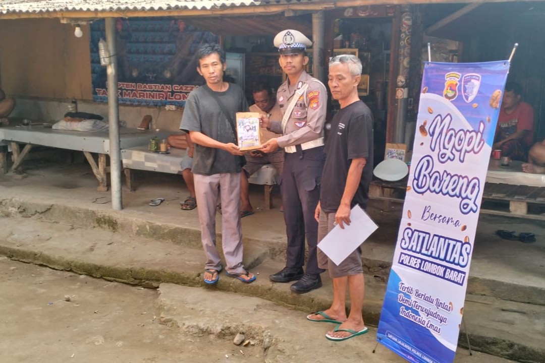 Ajak Sopir Truk Wujudkan Kamseltibcar Lantas