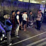 Patroli Gabungan Polsek Kediri, TNI, dan Forkopincam Jaga Kamtibmas Lombok Barat