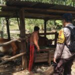 Warga Dusun Melase Antusias Sambut Program Pertanian Pekarangan yang Digagas Polsek Batulayar