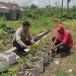 Sinergi Polsek Labuapi dan Warga Mapak Reong Dorong Pemanfaatan Pekarangan Produktif