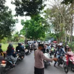 Tradisi Nyongkolan Berjalan Aman Berkat Pengawalan Polsek Kuripan