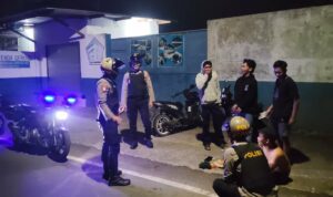 Aksi Tegas Sat Samapta Lombok Barat Redam Balap Liar di Bypass