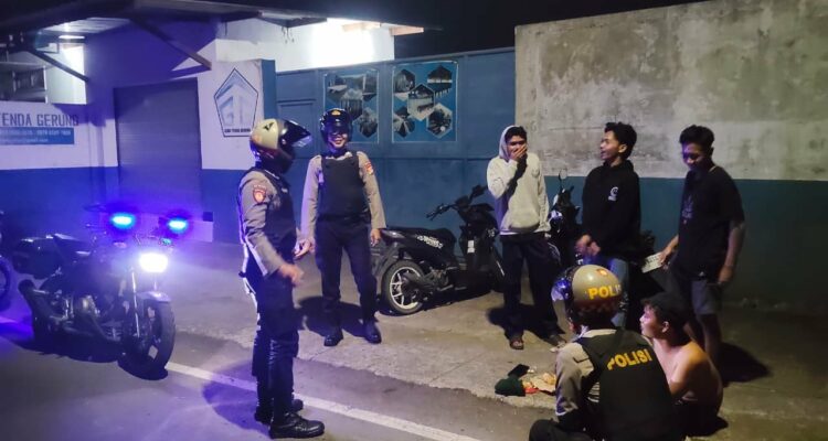 Aksi Tegas Sat Samapta Lombok Barat Redam Balap Liar di Bypass