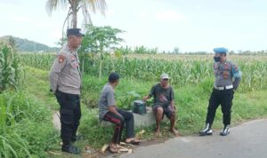 Polsek Lembar Gelar Patroli KRYD, Warga Dusun Broro Merasa Aman